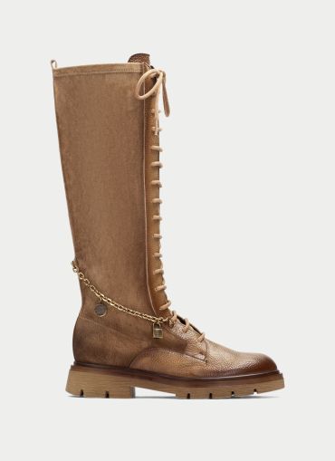 Women's Modern Casual Brown Boot – Stylish Design, All-Day Comfort HISPANITAS (SKU) 265150