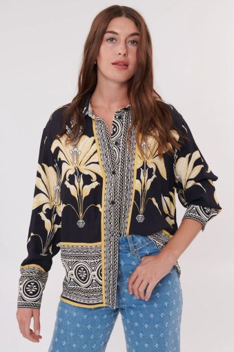 Women's Printed Shirt DERHY (SKU)P420012