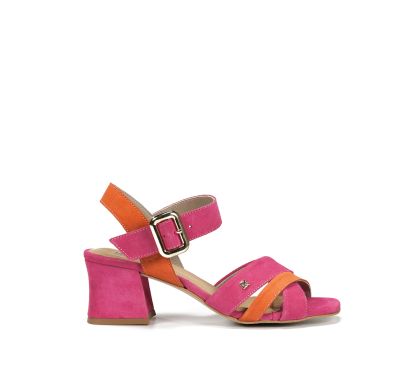 Casual -elegant women's mid-heeled sandal DORKING (SKU) 9461