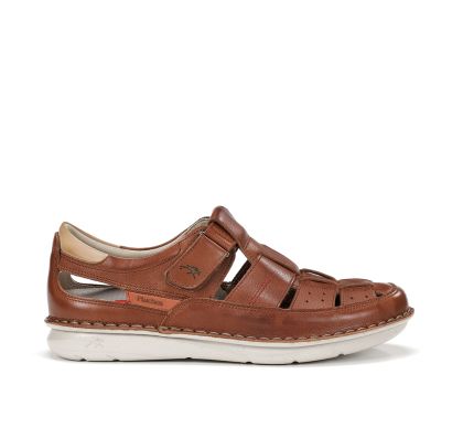 Men's classic sandal in brown color FLUCHOS (SKU) 2003,