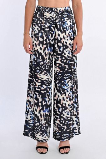 Women's High Waist Wide Trousers MOLLY BRACKEN (SKU) T2027DP