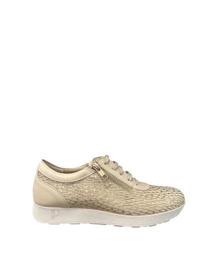 Casual sports shoe in gold color PITTILOS (SKU)10423