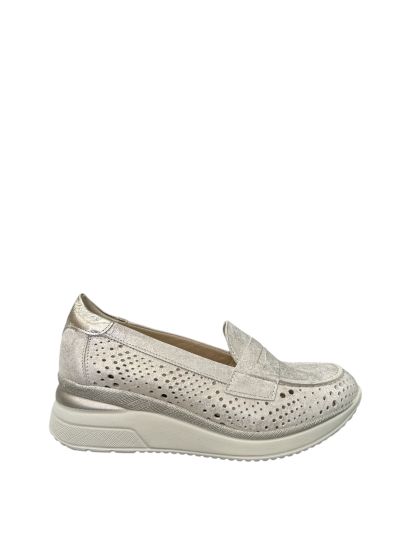 Casual women's shoe in beige range PITTILOS (SKU)10432