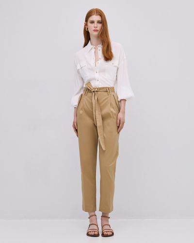 Women's trousers with removable belt ACCESS FASHION (SKU) 5014