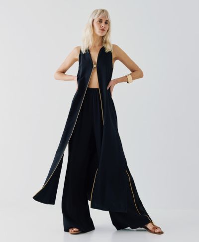 Long tunic with slits - style and comfort! ACCESS FASHION (SKU)3335