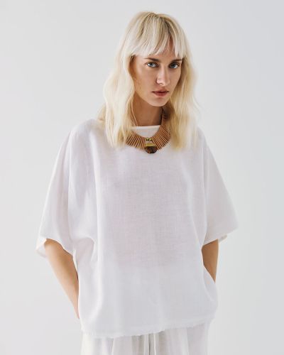 Women's loose blouse - for a stylish and comfortable look ACCESS FASHION (SKU) 2128