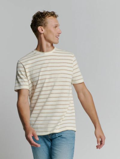 Men's striped t-shirt - comfort and style NO EXCESS (SKU) 27350304