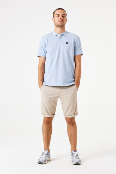 Men's polo-style short sleeve shirt - style and elegance GARCIA (SKU) E51220