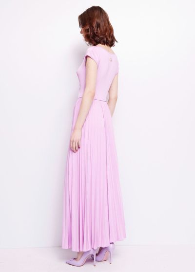 Women's elegant dress in purple color DENNY ROSE (SKU) 311DD10042
