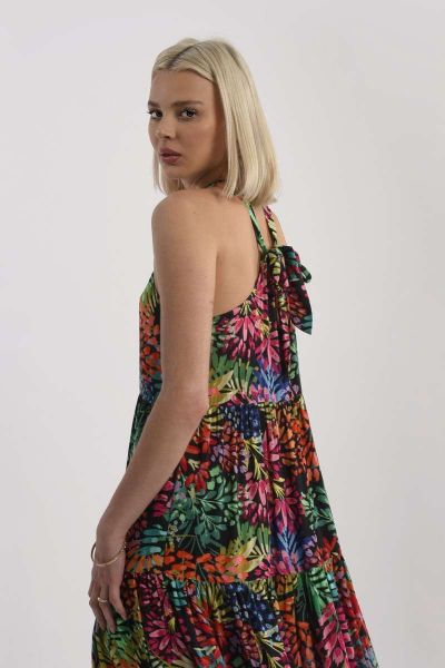 Дамска флорална рокля с миди дължина MOLLY BRACKEN (SKU) T1553BE