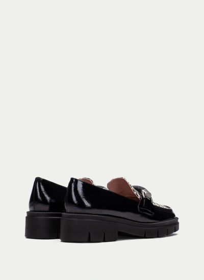 Elegant black loafers pepito - comfortable perfection! HISPANITAS (SKU)254397
