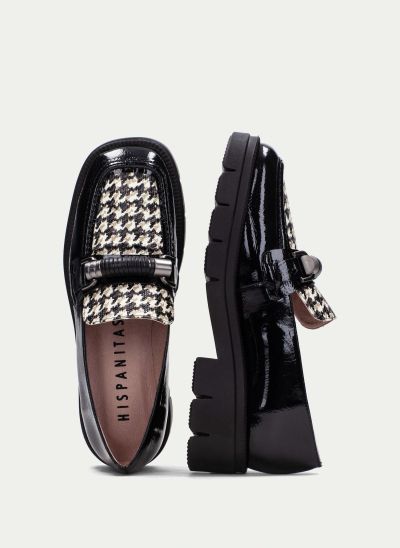 Elegant black loafers pepito - comfortable perfection! HISPANITAS (SKU)254397