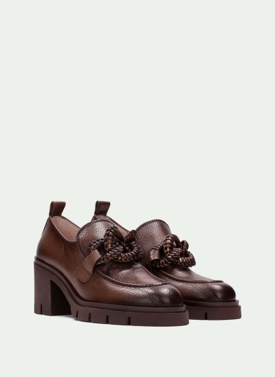 Dark brown women's high heels - elegance and comfort!HISPANITAS (SKU)254331