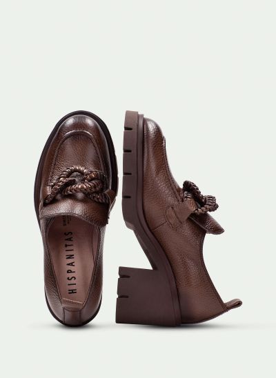 Dark brown women's high heels - elegance and comfort!HISPANITAS (SKU)254331