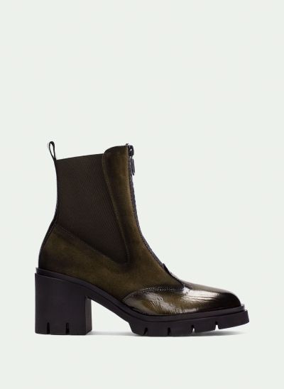 Green Casual Women's Boots - Elegance and Comfort!HISPANITAS (SKU)254280