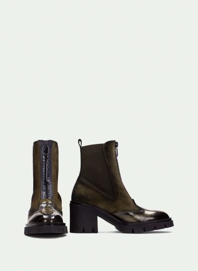 Green Casual Women's Boots - Elegance and Comfort!HISPANITAS (SKU)254280