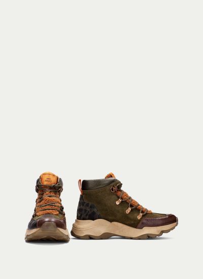 Green women's sneakers - style and comfort!HISPANITAS (SKU)254323