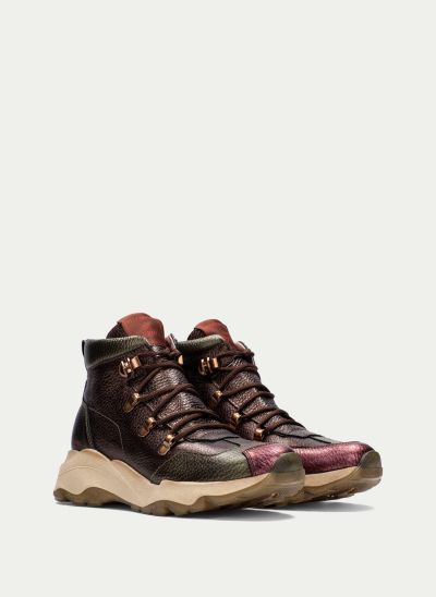 Sports Boots Brown/Green - Women's Sneakers HISPANITAS (SKU)254323..
