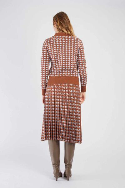 Long pleated skirt JADE - style and comfort DERHY (SKU) A550003