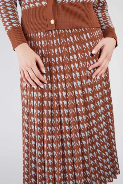 Long pleated skirt JADE - style and comfort DERHY (SKU) A550003