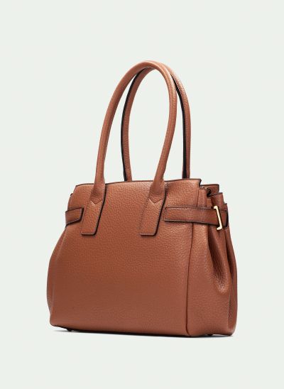 Elegant women's handbag in light brown HISPANITAS (SKU)254146.