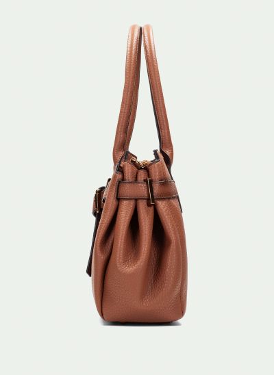 Elegant women's handbag in light brown HISPANITAS (SKU)254146.