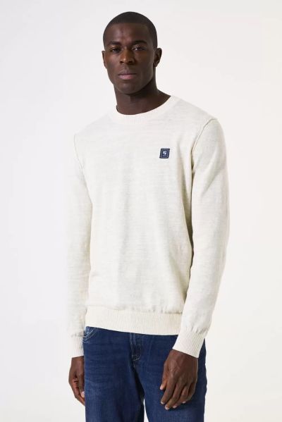 Men's sport-elegant shirt in ecru color - style and comfort GARCIA (SKU) Z1194-625
