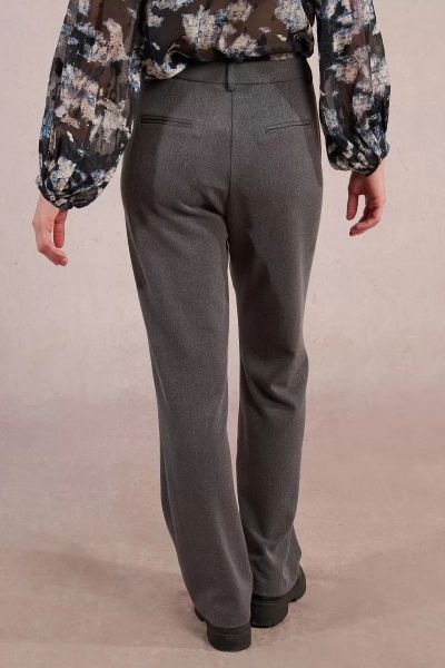 Women's straight pants with high waist - style and comfort MOLLY BRACKEN (SKU) P1761DH