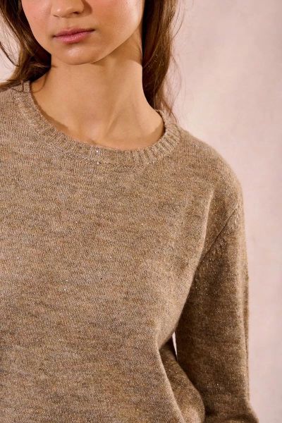 Stylish women's sweater sprinkled with sequins MOLLY BRACKEN (SKU) E1613DN