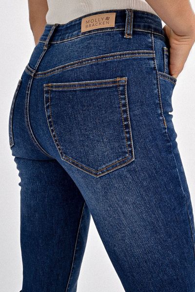 Women's Boot-cut jeans - urban style and comfort MOLLY BRACKEN (SKU) ED33CN