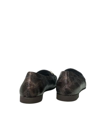 Modern moccasins with snake print - elegance and comfort.PITILLOS (SKU)10871