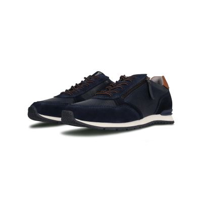 Navy blue men's casual shoes - comfort and style!SALAMANDER (SKU)4140
