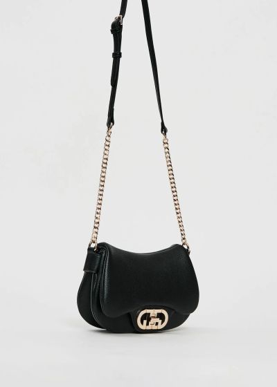 Мини дамска crossbody чанта - класика в черно GAUDI (SKU) 12363