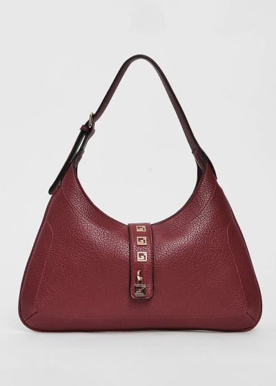 Ladies' elegant bag in BURGUNDY GAUDI color (SKU) 12371