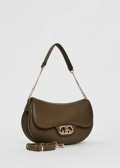 Dark Green Hobo Bag - Elegant and Practical GAUDI (SKU) 12362