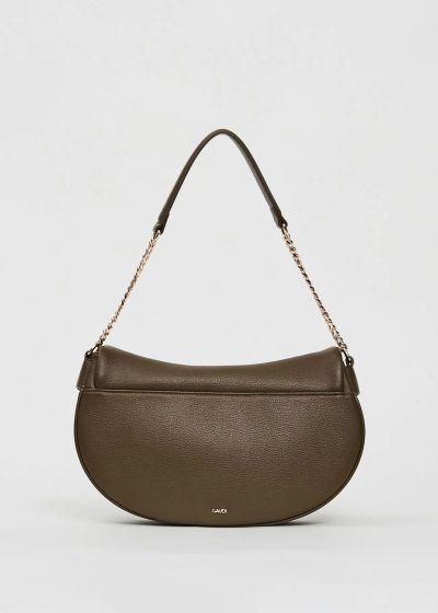 Dark Green Hobo Bag - Elegant and Practical GAUDI (SKU) 12362
