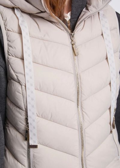 Gray women's jacket - warmth and style! GAUDI (SKU)521BD35003