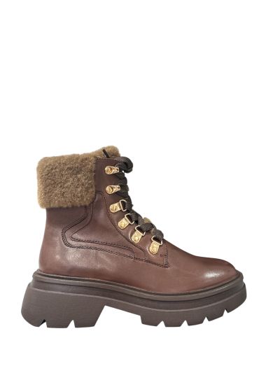 Brown women's down jackets - Warm and stylish! REGARDE LE CIEL (SKU)POLLY01