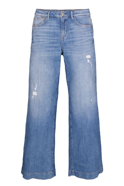Дамски Vintage дънки с кръпки - стил и комфорт GARCIA (SKU) 249/32-7071