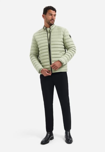 Men's lightweight jacket with ribbed texture NO EXCESS (SKU) 29630802SN