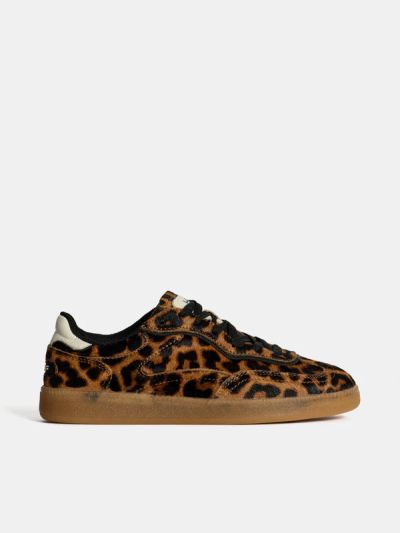 Women's LEOPARD sneakers with fur - art style and comfort HOFF (SKU) 22562012