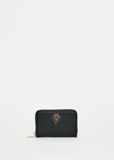 Stylish black women's purse - compact and elegant GAUDI (SKU) 12313