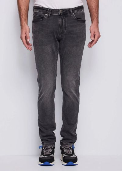 Men's slim-fit jeans graphite: elegant comfort GAUDI (SKU) 521GU26013