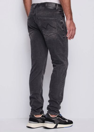 Men's slim-fit jeans graphite: elegant comfort GAUDI (SKU) 521GU26013