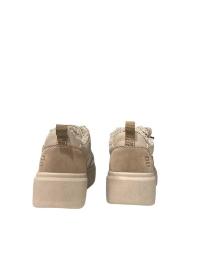 Beige warm sneakers - Women's sports shoes TT.BAGATT(SKU)1414