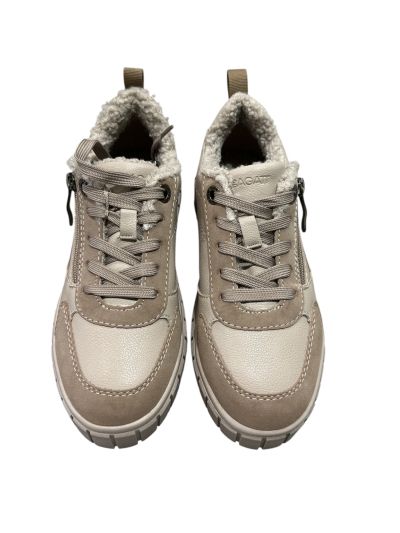 Beige warm sneakers - Women's sports shoes TT.BAGATT(SKU)1414