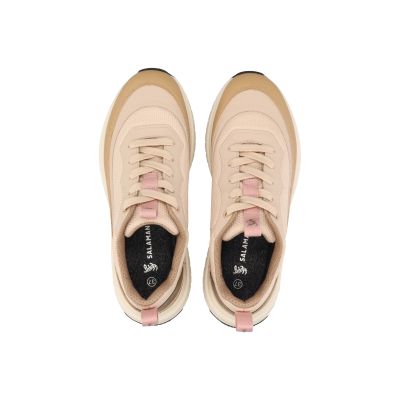 Beige women's sneakers for every day - Sporty chic!SALAMANDER(SKU)AUL01