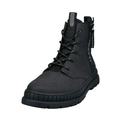 Men's black leather boots for every day - elegance and comfort!BUGATTI (SKU)6161,