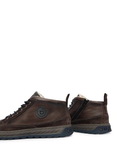 Dark men's casual boot with logo - comfort and style!BUGATTI (SKU)1100,,