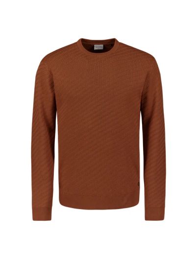 Stylish men's blouse, fine knit - everyday elegance NO EXCESS (SKU) 29230916